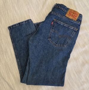 Levi's Dark Blue 502 Denim Pants